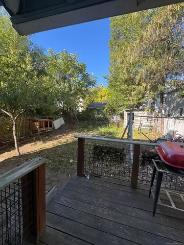 a car parked in front of a house