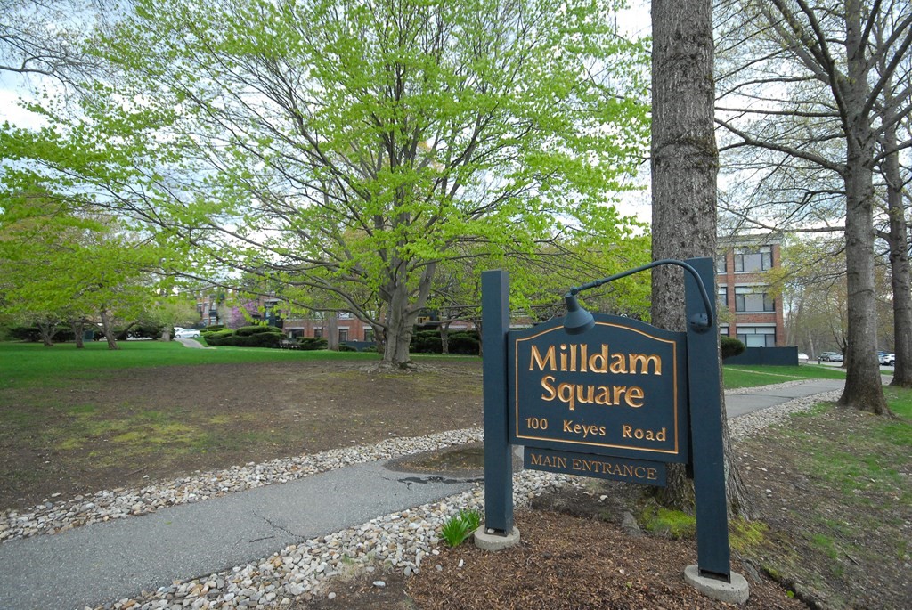 100 Keyes Road, Unit 307 Concord, MA 01742 - Photo 32 of 32 a sign on the side of the road