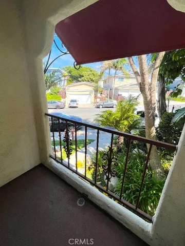 a view of a two chair in the balcony