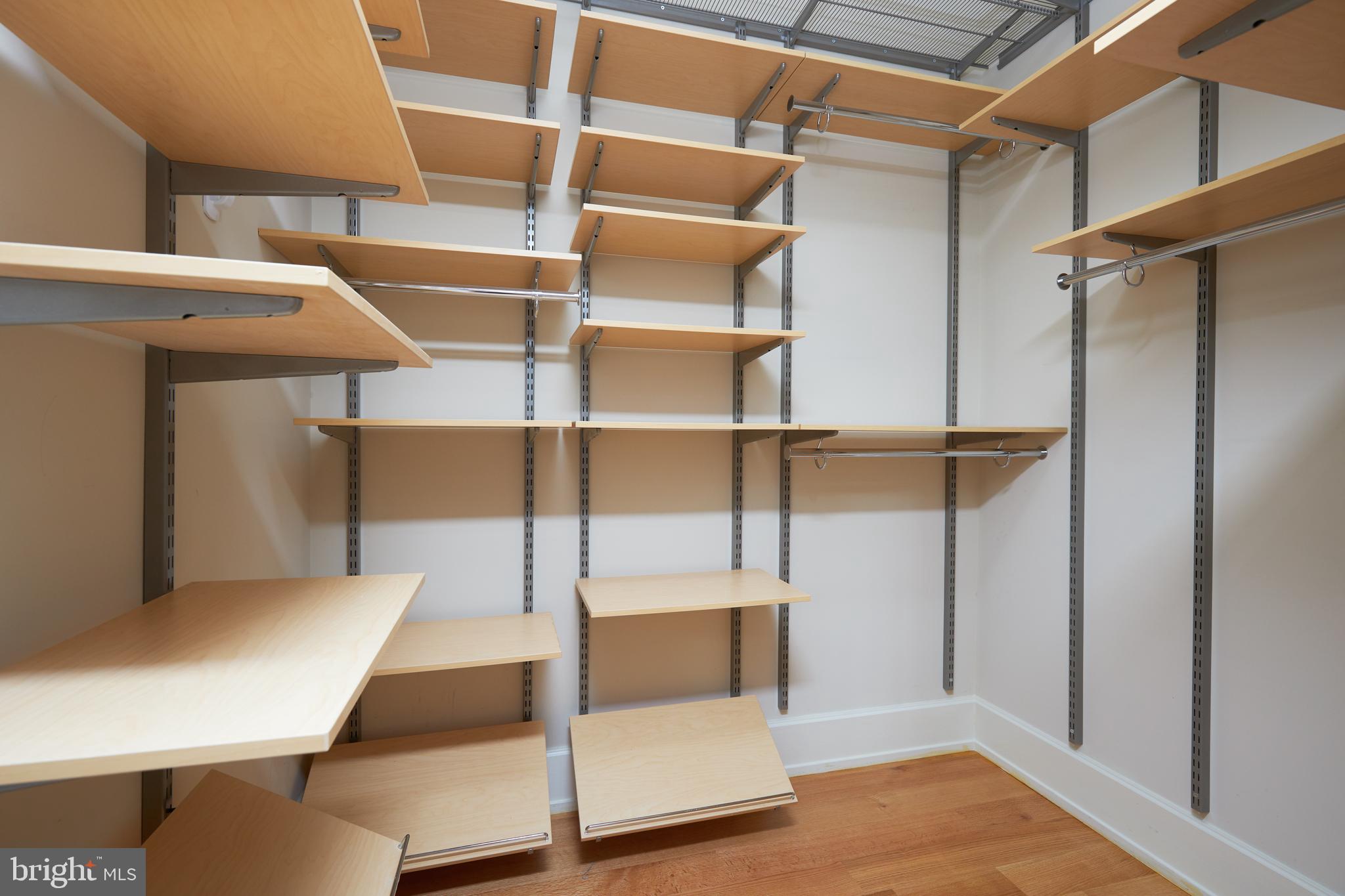 2516 Q Street Northwest, Unit Q202 Washington, DC 20007 - Photo 12 of 28 Walk-In Closet with Elfa Shelving System
