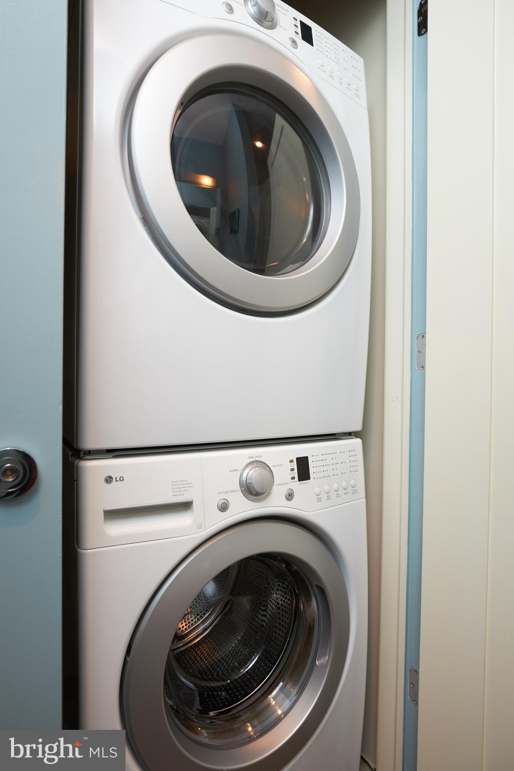 2516 Q Street Northwest, Unit Q202 Washington, DC 20007 - Photo 21 of 28 Front Loading Washer & Dryer