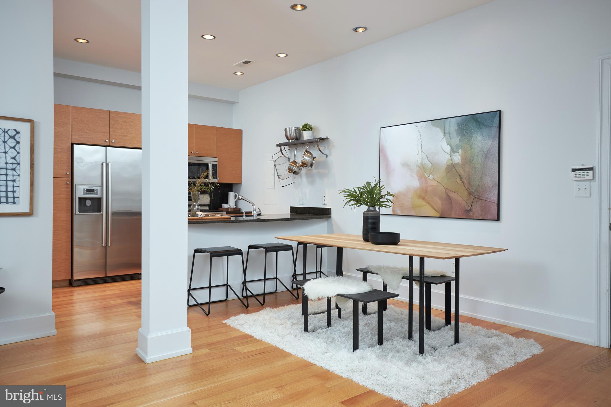 2516 Q Street Northwest, Unit Q202 Washington, DC 20007 - Photo 5 of 28 Open Kitchen Layout