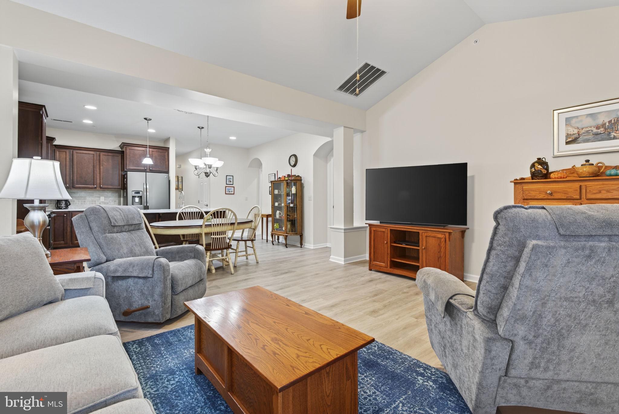 1334 Woodcrest Court Mount Joy, PA 17552 - Photo 15 of 37 a living room with furniture and a flat screen tv