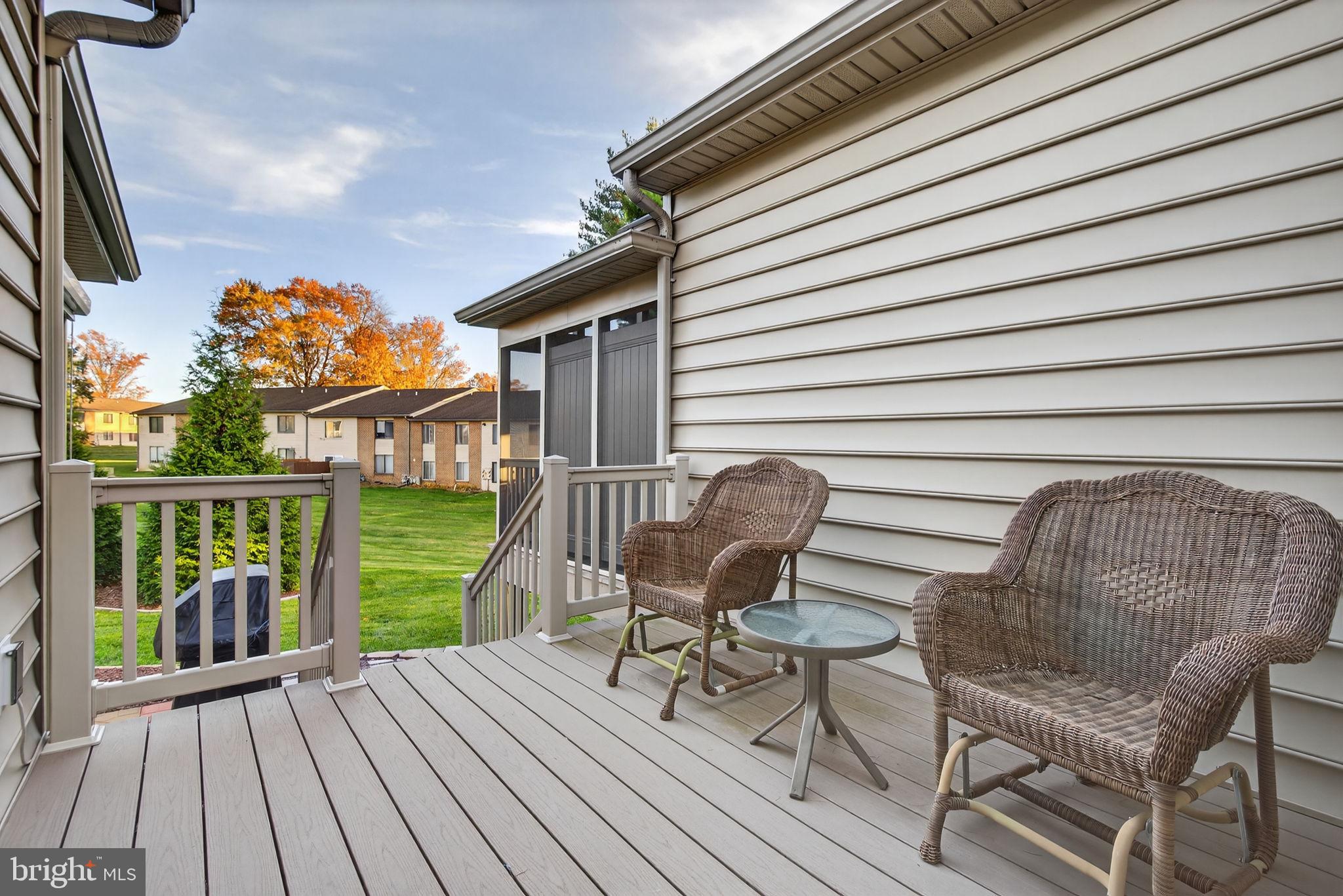 1334 Woodcrest Court Mount Joy, PA 17552 - Photo 24 of 37 a view of a chairs on the roof deck