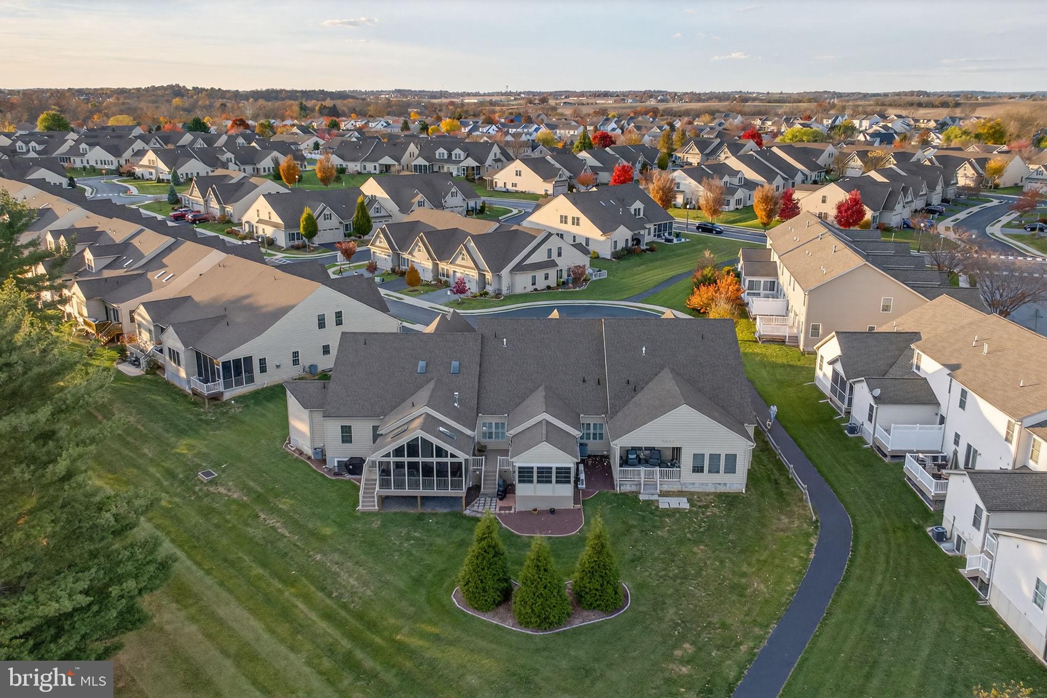 1334 Woodcrest Court Mount Joy, PA 17552 - Photo 32 of 37 an aerial view of a house