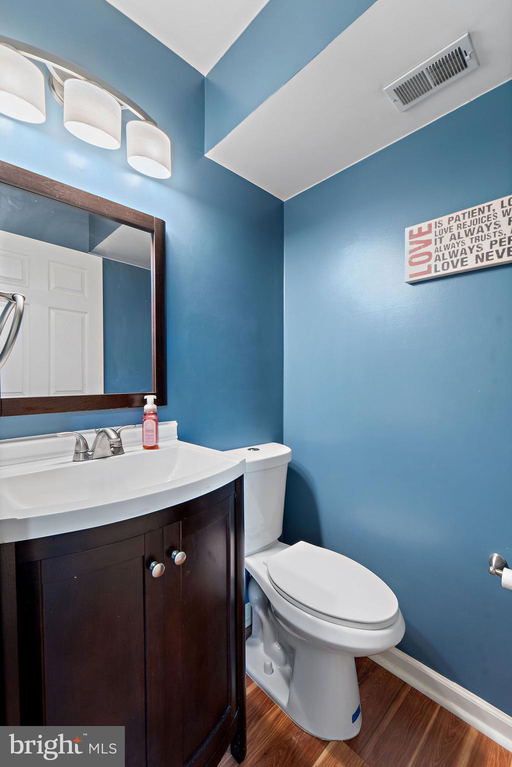 96 High Meadows Drive Sicklerville, NJ 08081 - Photo 11 of 20 a bathroom with a sink and a toilet