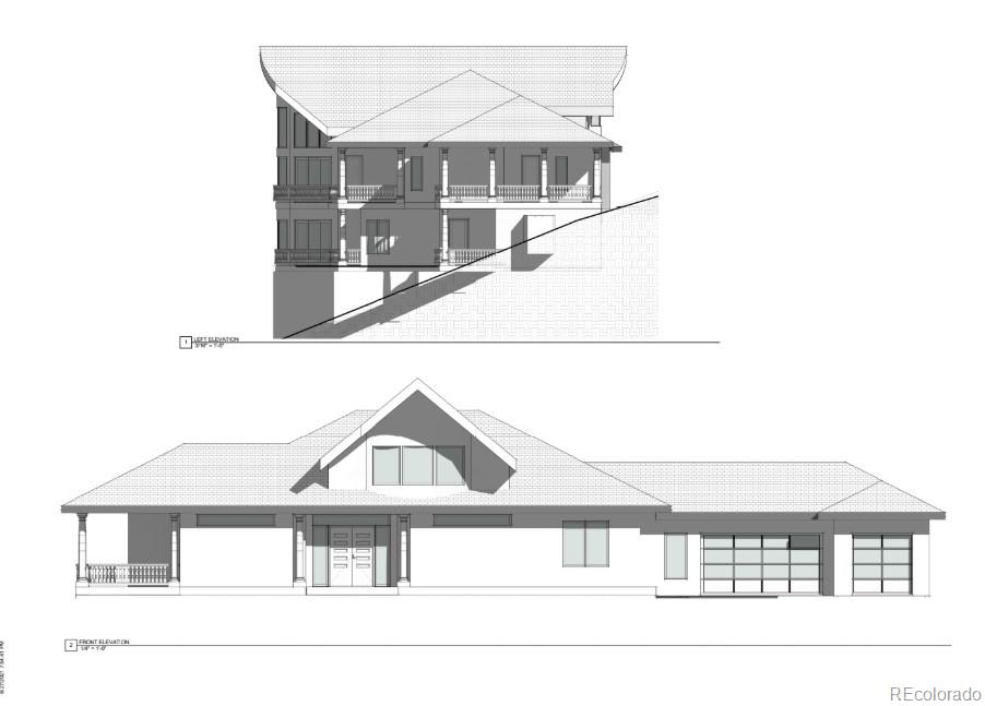 5296 Cherokee Road Indian Hills, CO 80454 - Photo 8 of 26 a black and white photo of a living room