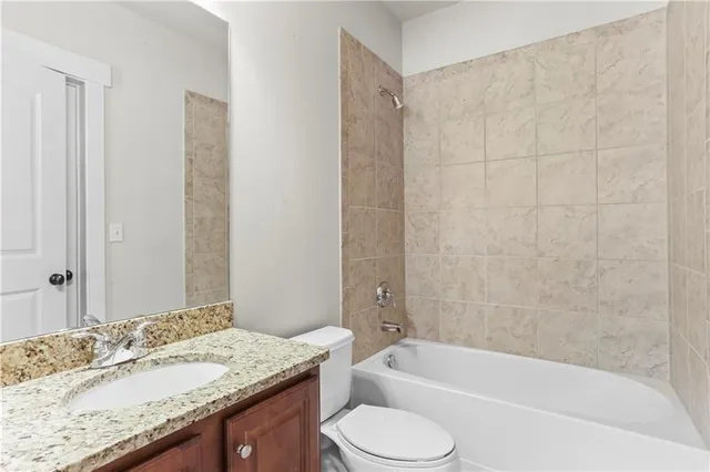 a building view with outdoor space