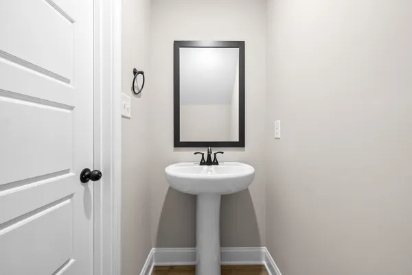 a view of a small space