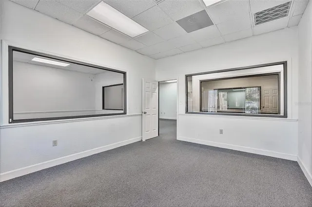 a view of an empty room with window