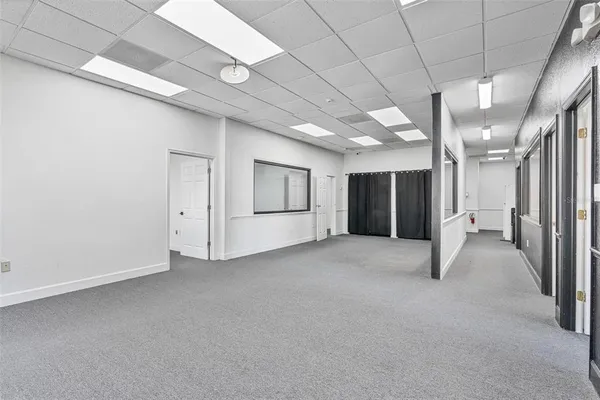 a view of empty room