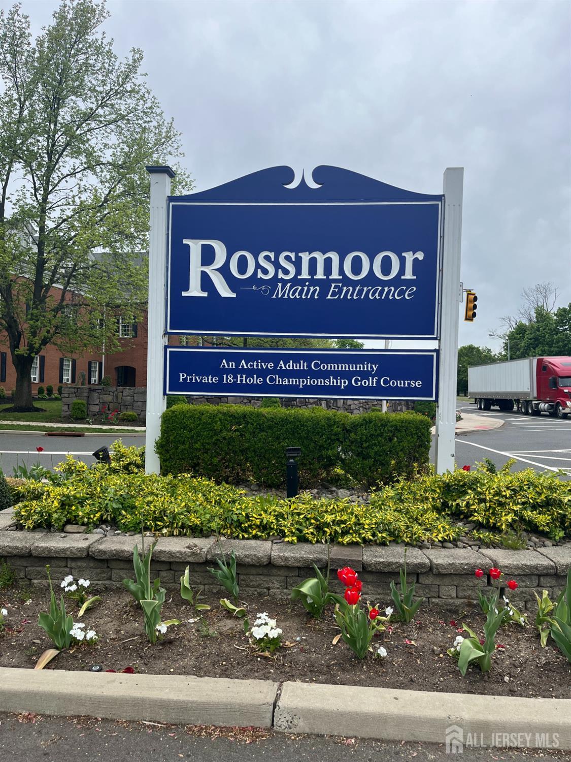a sign on the side of a building