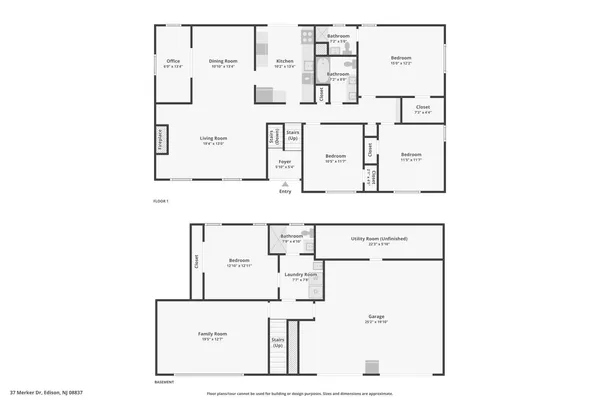 $700,000 | 37 Merker Drive, Edison, NJ 08837