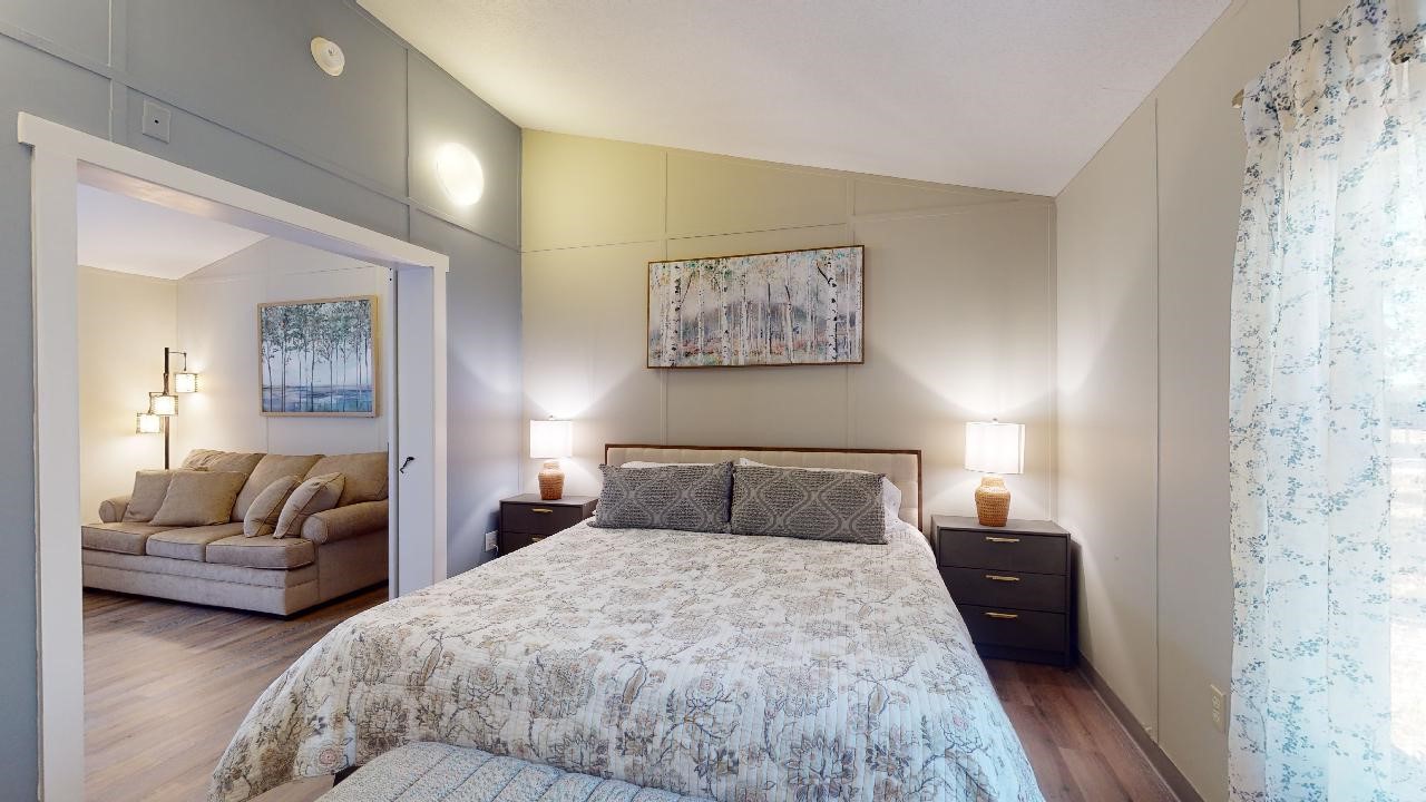 5585 Straub Road College Station, TX 77845 - Photo 18 of 50 a bedroom with bed and a couch