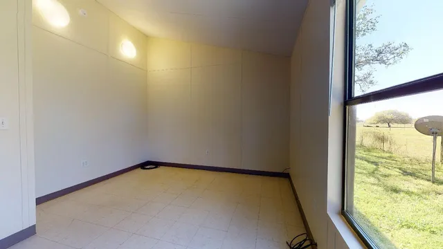 a view of a small room