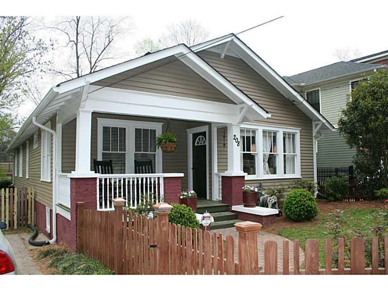208 4th Avenue Decatur, GA 30030 - Photo 1 of 1 Exterior Front. Welcome home to 208 4th Ave. Walking distance to the Oakhurst Village and schools