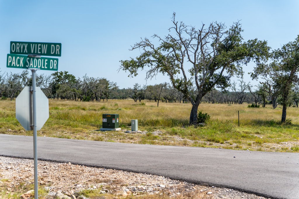 Lot 100 Packsaddle Drive Harper, TX 78631 - Photo 6 of 32 a view of a lake with a yard