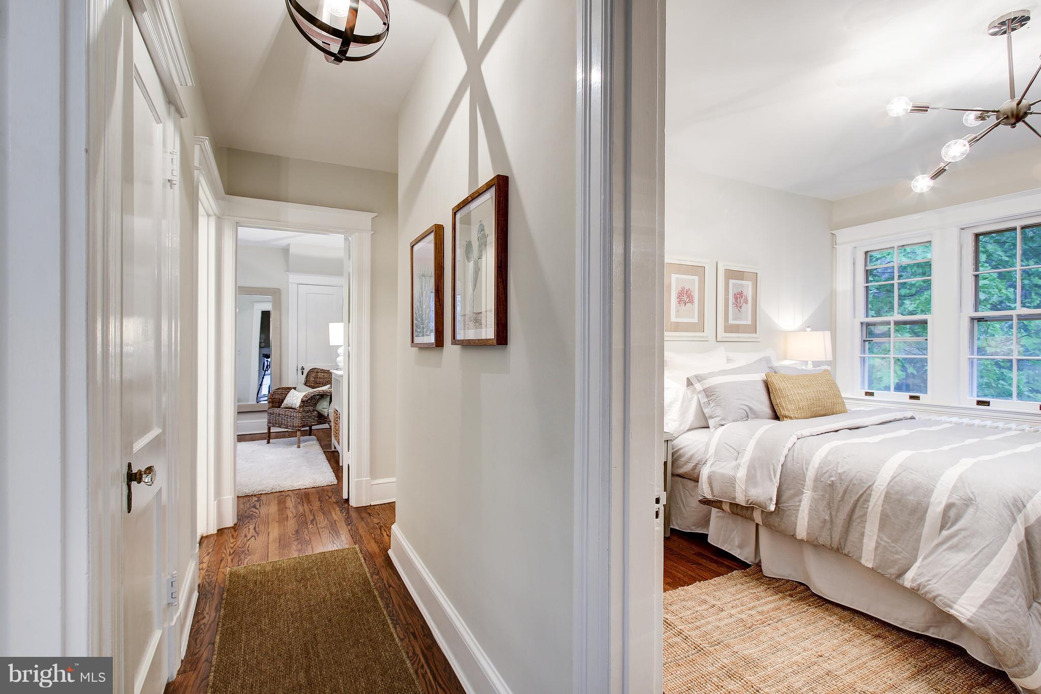 6120 Offutt Road Chevy Chase, MD 20815 - Photo 14 of 29 second level hallway