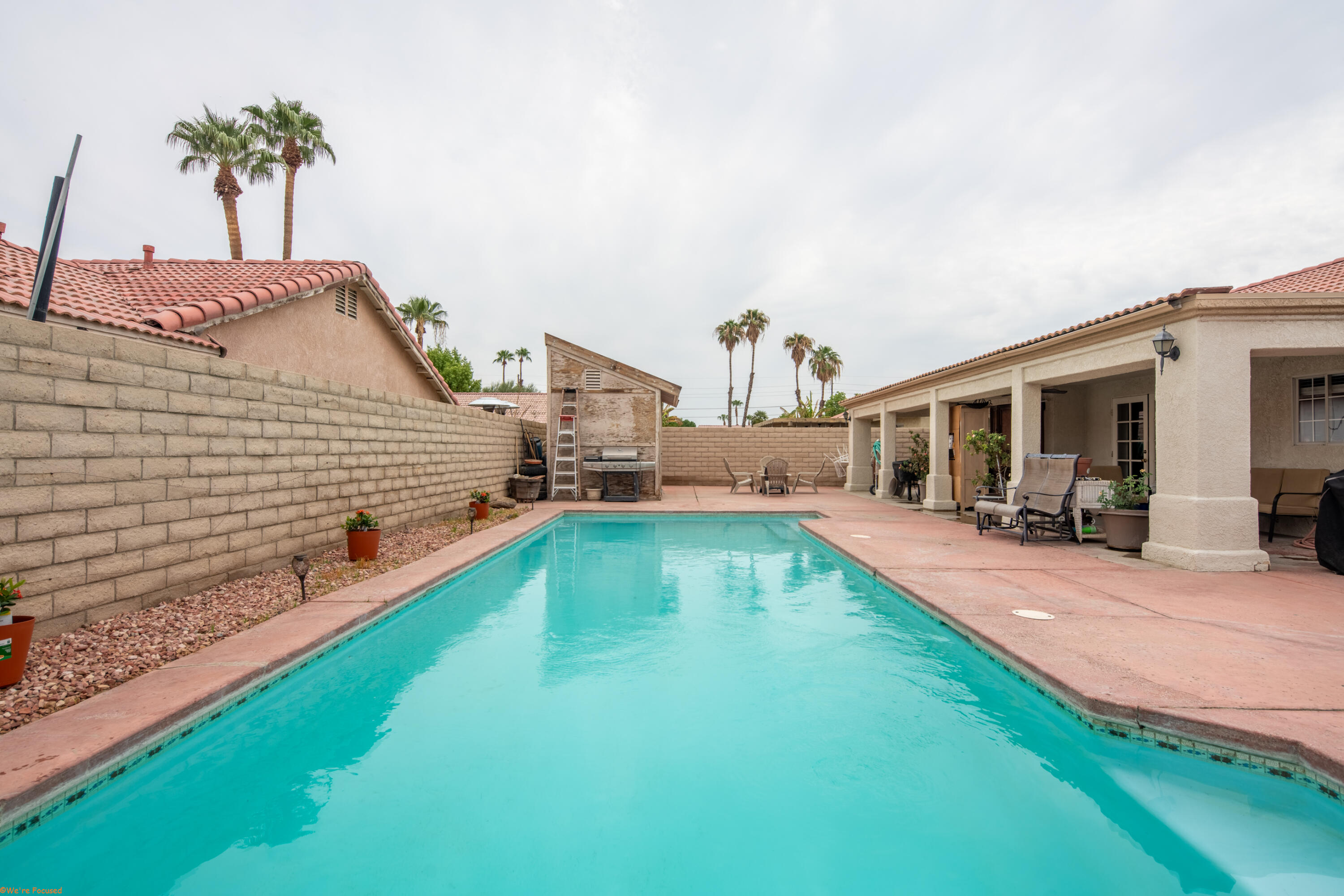 80928 Brown Street Indio, CA 92201 - Photo 30 of 35 a view of a house with swimming pool