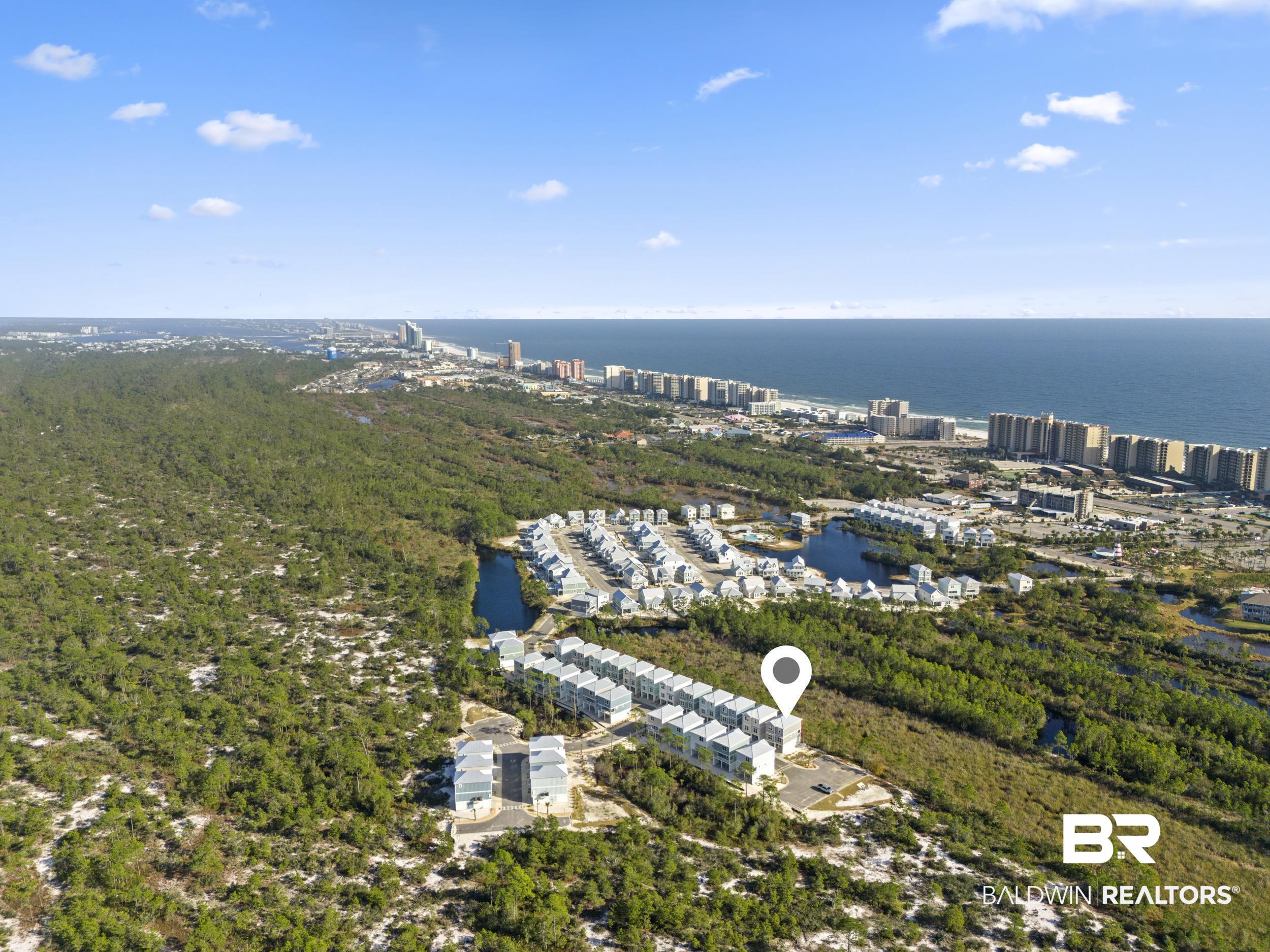 2847 Salt Drive Orange Beach, AL 36561 - Photo 5 of 29 Bird's eye view with a water view