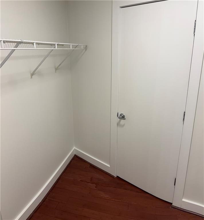 204 Walker Street Southwest, Unit 314 Atlanta, GA 30313 - Photo 19 of 42 a view of an empty walk in closet