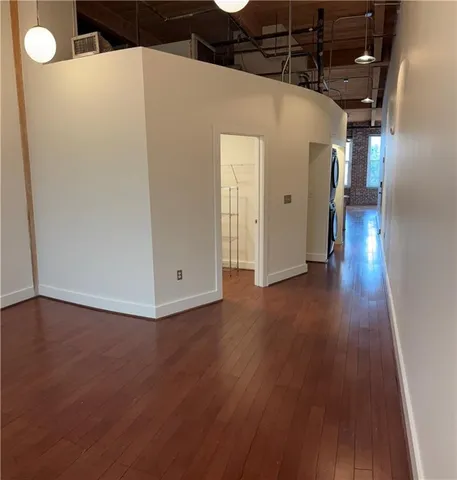 a view of a small space