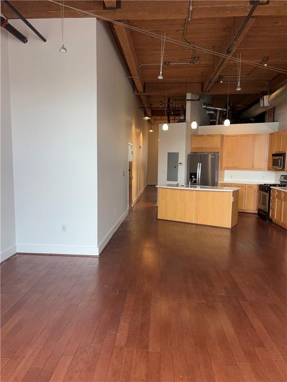 204 Walker Street Southwest, Unit 314 Atlanta, GA 30313 - Photo 9 of 42 a view of a room with wooden floor