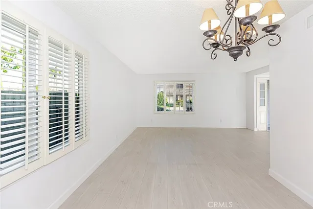 a view of empty room