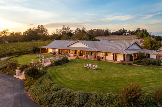 a kitchen with lots of counter top space