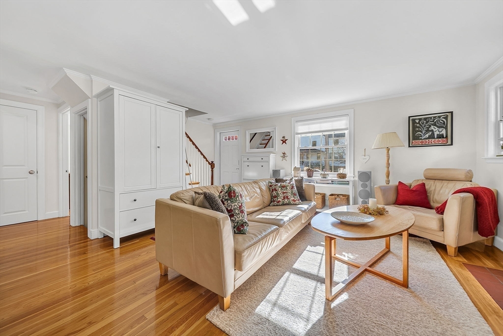 14 Twitchell Street Wellesley, MA 02482 - Photo 12 of 37 a living room with furniture and wooden floor