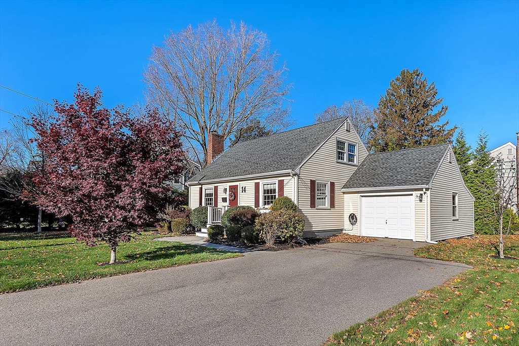 14 Twitchell Street Wellesley, MA 02482 - Photo 2 of 37 front view of a house with a yard