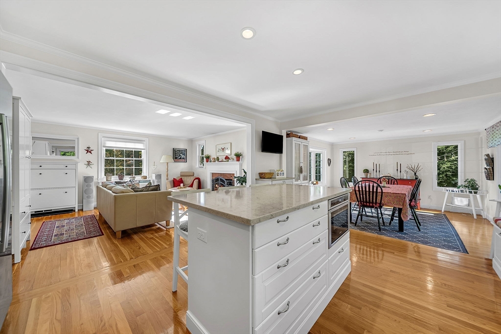 14 Twitchell Street Wellesley, MA 02482 - Photo 5 of 37 a living room with furniture and kitchen view