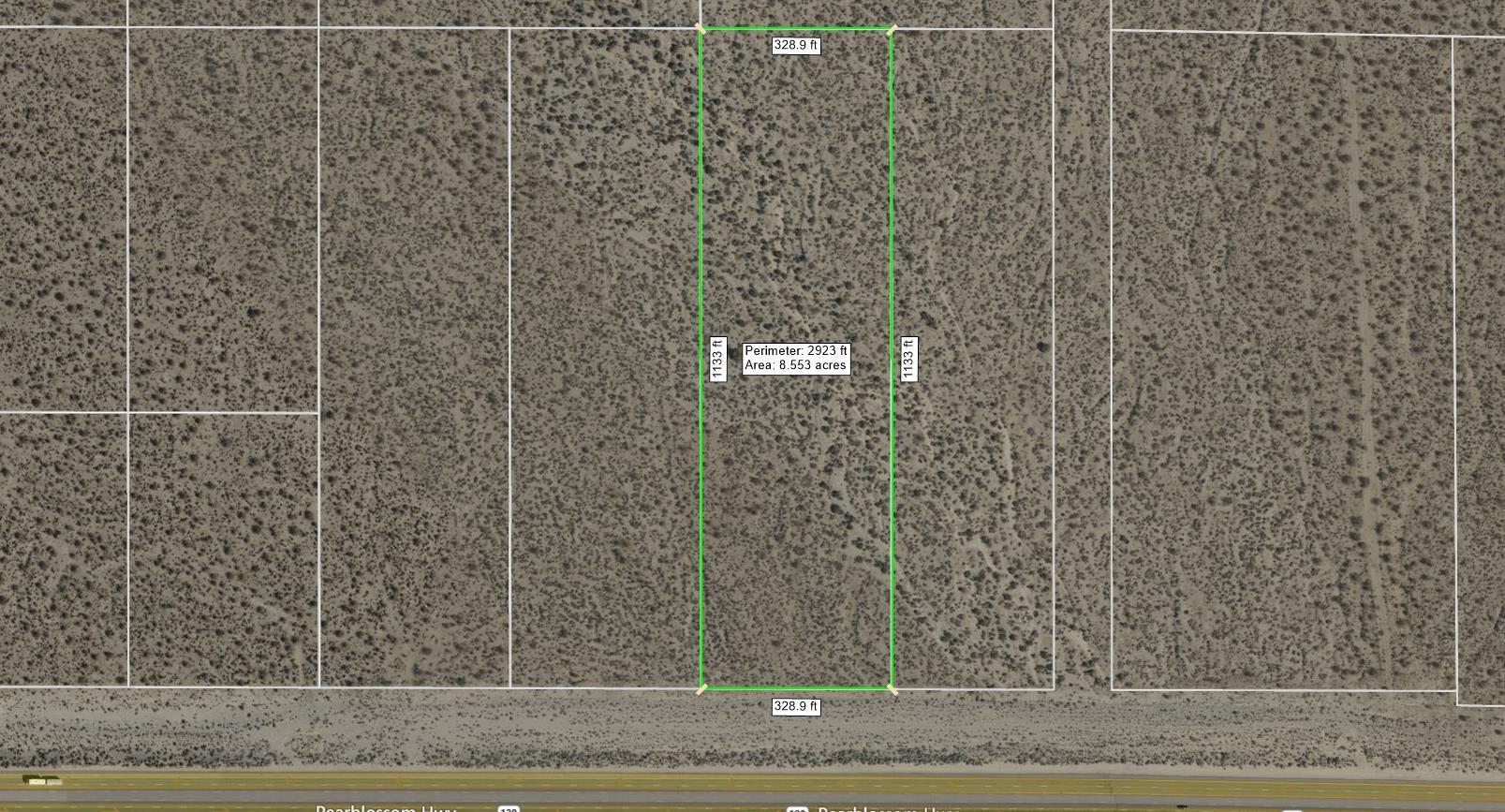 Pearblossom Highway East Pearblossom, CA 93553 - Photo 17 of 25 3037001038 measured