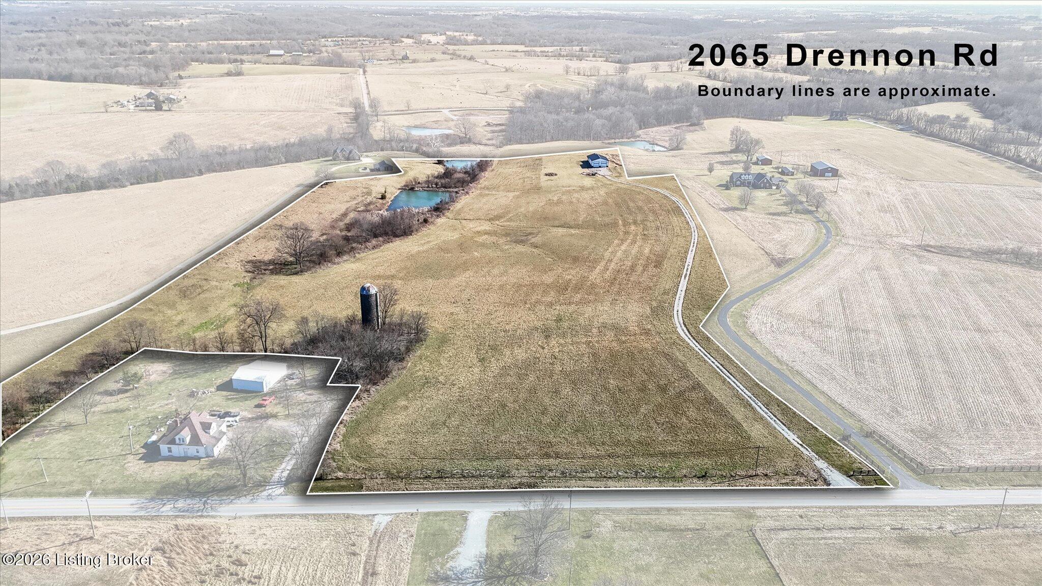 2065 Drennon Road Campbellsburg, KY 40011 - Photo 1 of 18 boundary