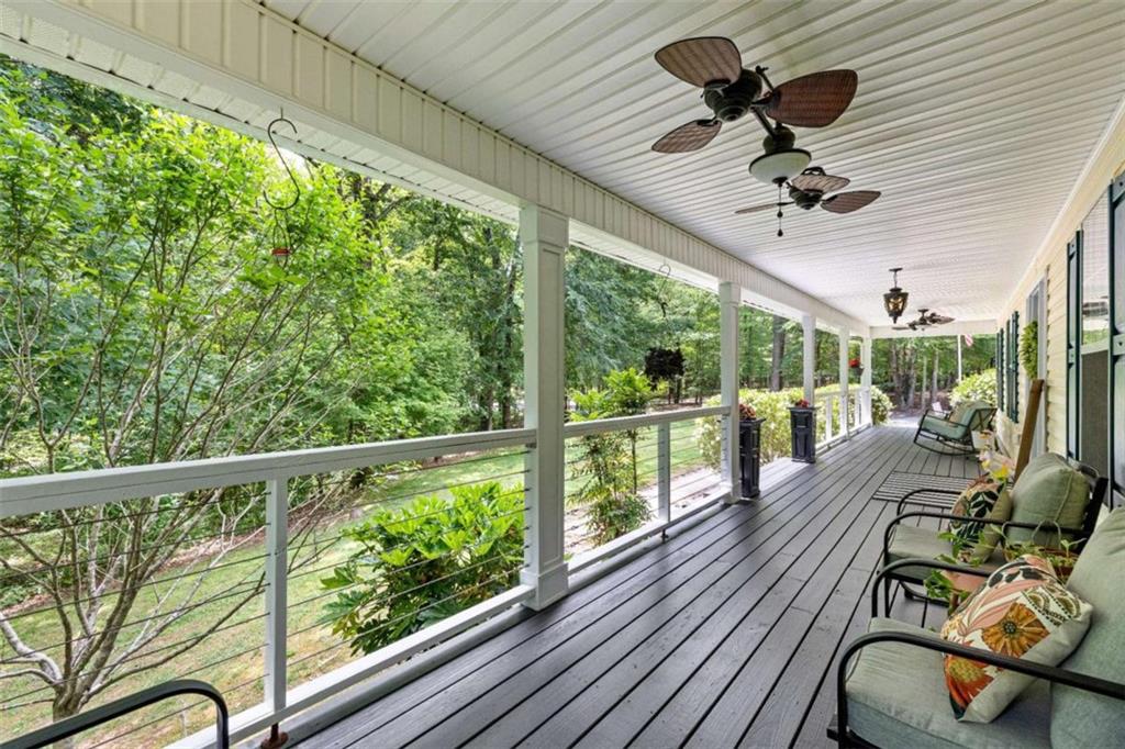128 Byrom Road Senoia, GA 30276 - Photo 5 of 83 a view of a balcony with furniture