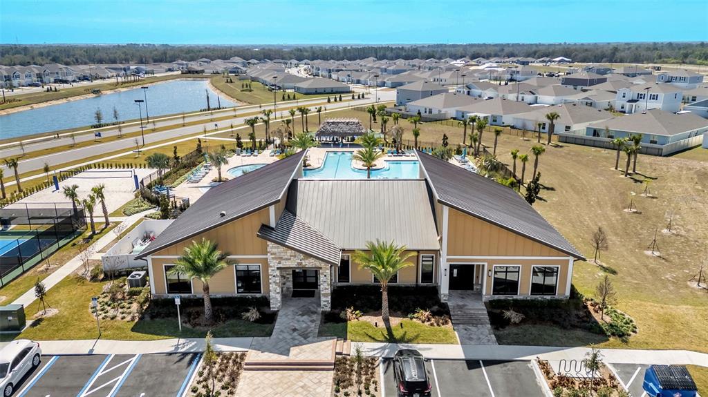 1624 Marksman Road Eagle Lake, FL 33839 - Photo 39 of 42 an aerial view of a house with a ocean view