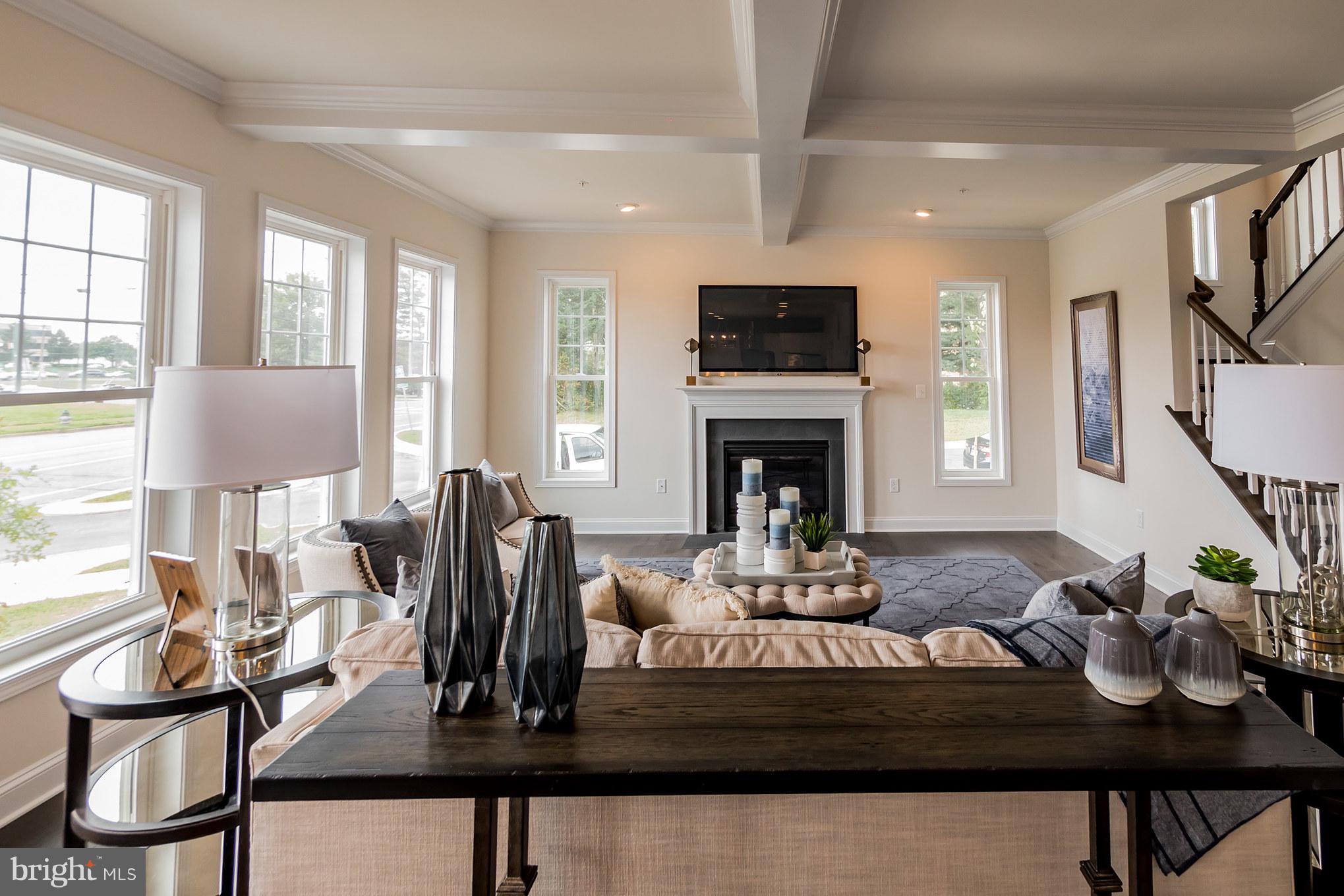 Family Room With Fireplace