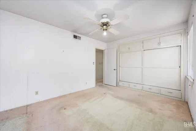 a room with storage and utility