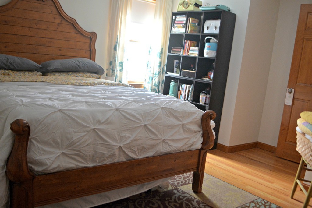272 Old Hardwick Road Barre, MA 01005 - Photo 24 of 30 a bedroom with a bed and a bookshelf
