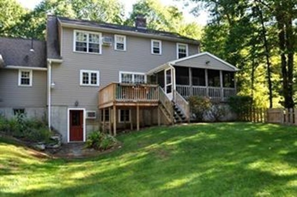 272 Old Hardwick Road Barre, MA 01005 - Photo 28 of 30 a front view of a house with a yard