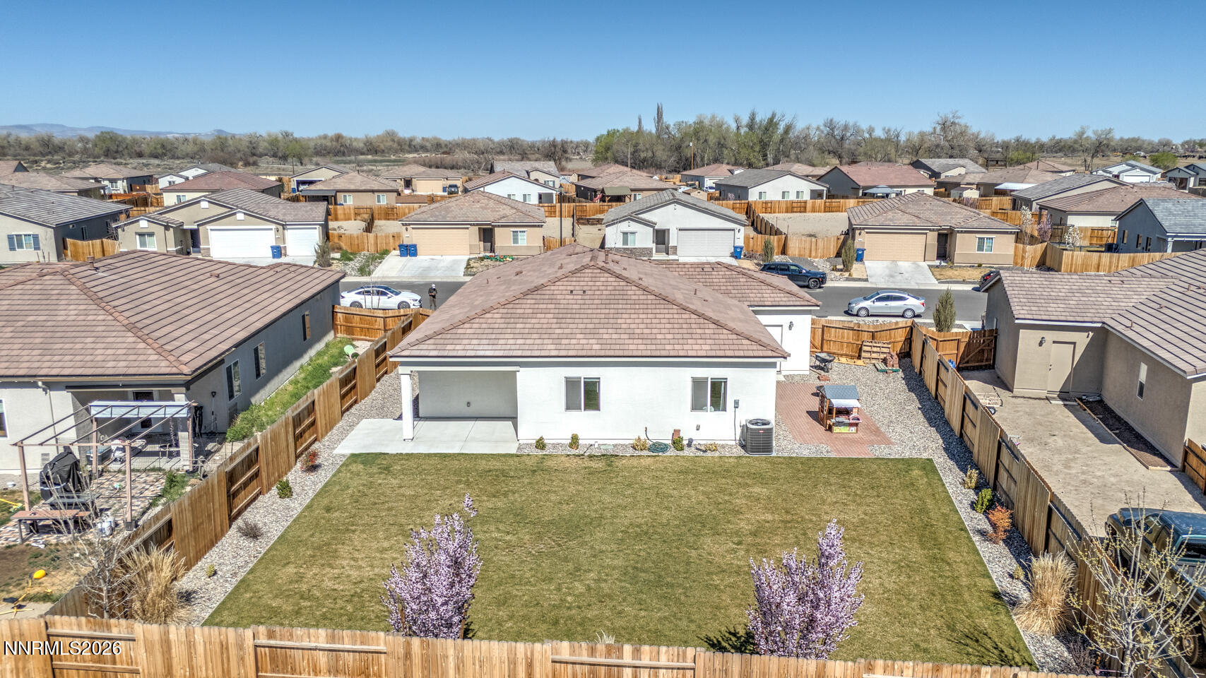 1135 Tamarack Drive Fallon, NV 89406 - Photo 20 of 23 an aerial view of residential houses with outdoor space
