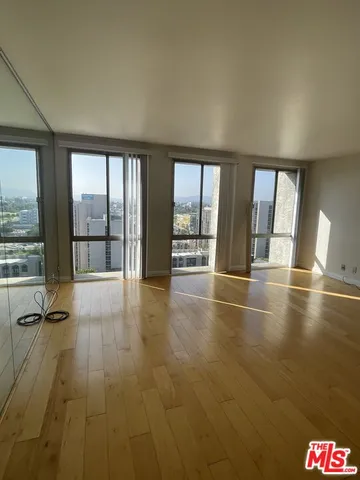 a kitchen with a sink cabinets and counter top space