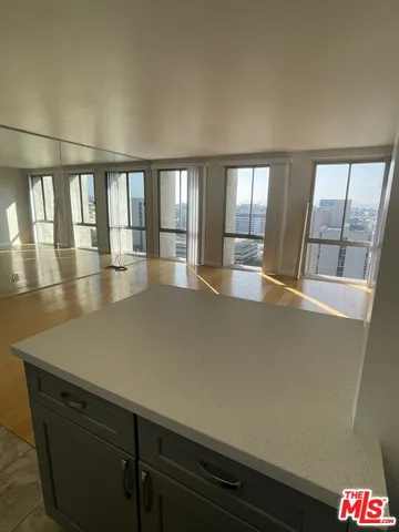 a sink with a mirror