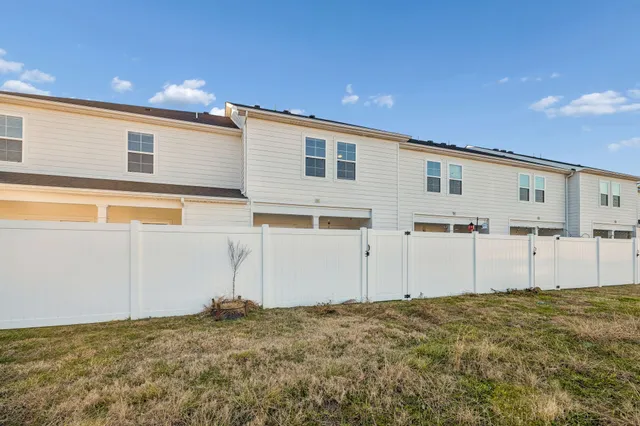 a view of a building with windows