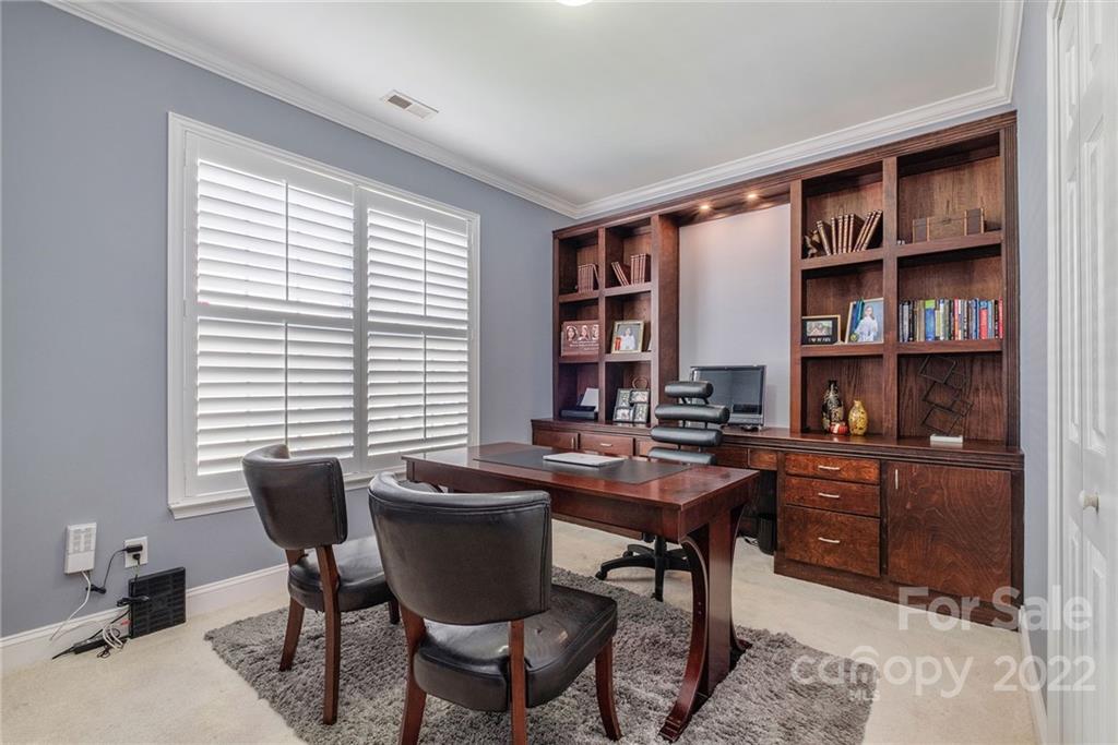 14410 Winged Teal Road Charlotte, NC 28278 - Photo 17 of 38 a view of a workspace and a window in a room