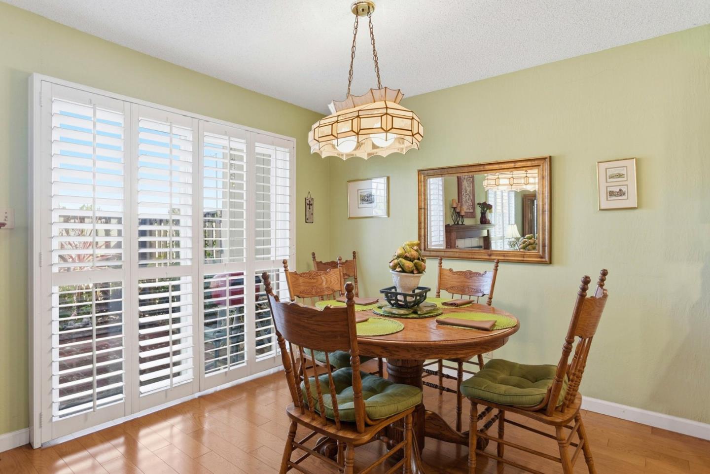 815 Rigel Lane Foster City, CA 94404 - Photo 17 of 48 a view of a dining room with furniture and window