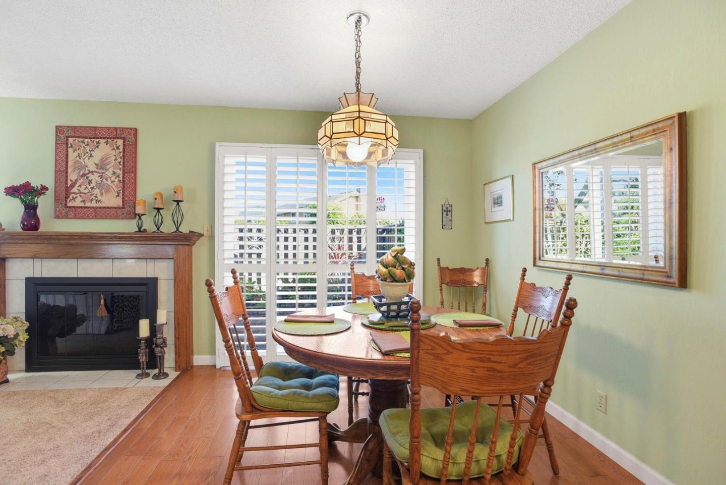 815 Rigel Lane Foster City, CA 94404 - Photo 18 of 48 a dining room with furniture window and wooden floor