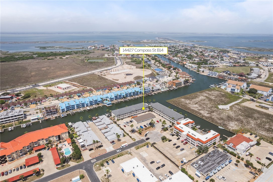 14427 Compass Street, Unit B14 Corpus Christi, TX 78418 - Photo 25 of 25 an aerial view of a city