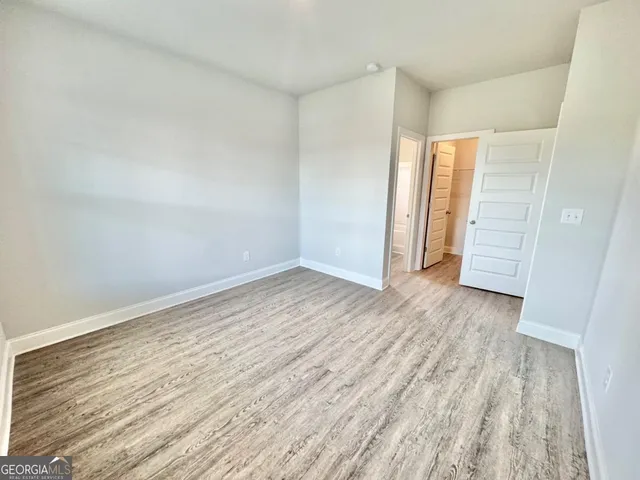 wooden floor in an empty room