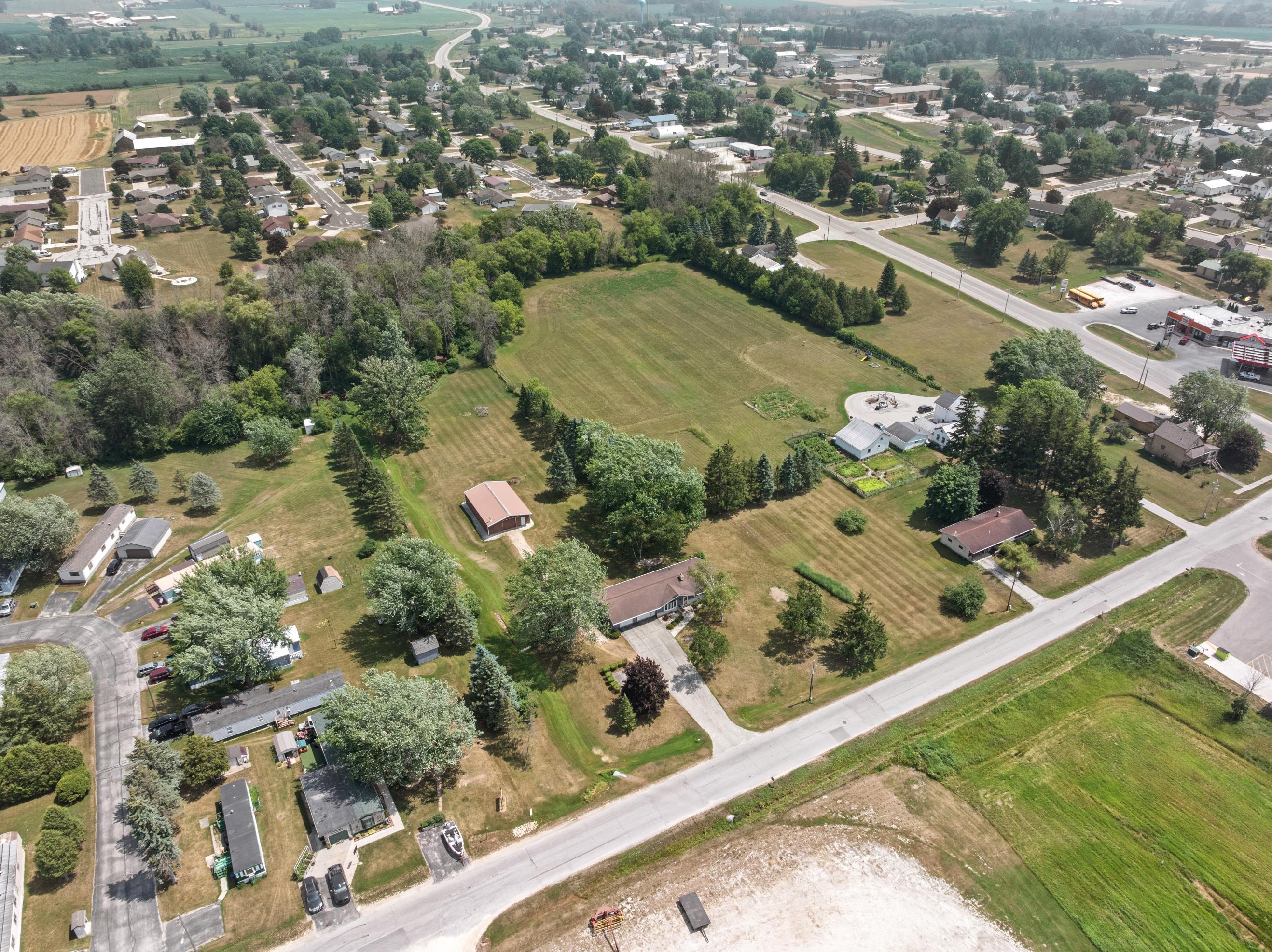 414 North 6th Street Reedsville, WI 54230 - Photo 25 of 34 Aerial of property
